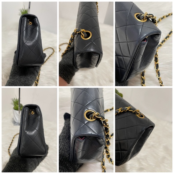 Vintage Full Flap Bag Quilted Lambskin Medium - Picture 9 of 16